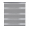 Roleta Zebra 120 x 230 cm Szara
