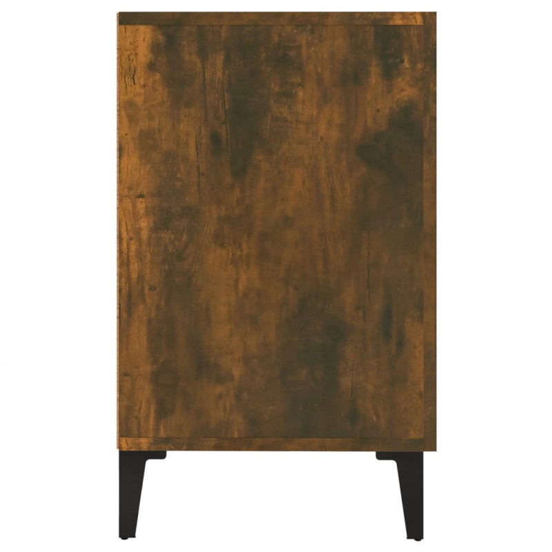 Szafka, przydymiony dąb, 100x36x60 cm, materiał drewnopochodny