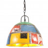 Industrialna lampa wisząca, 25 W, kolorowa, okrągła, 31 cm, E27