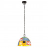 Industrialna lampa wisząca, 25 W, kolorowa, okrągła, 31 cm, E27