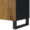 Szafka RTV, 105x33,5x46 cm, mango i materiał drewnopochodny