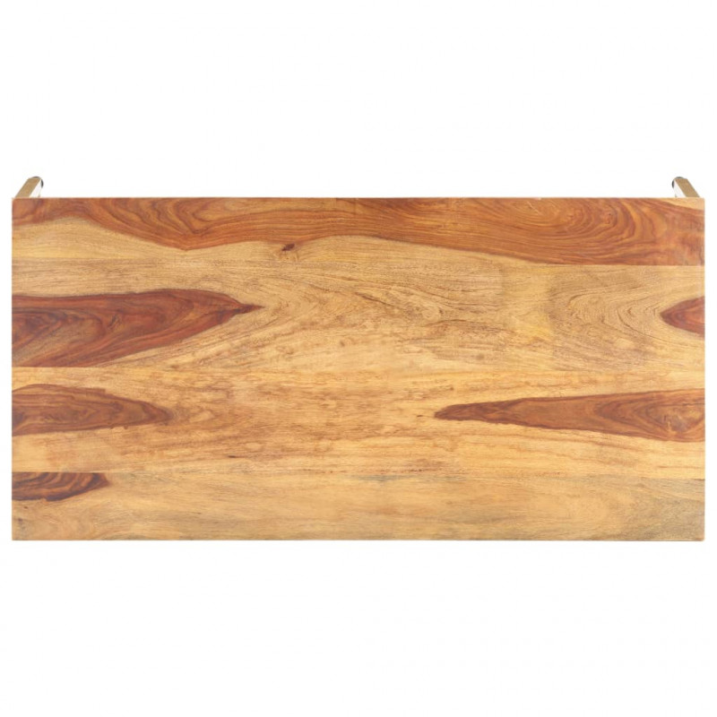 Stolik kawowy, 120x60x40 cm, lite drewno