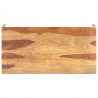 Stolik kawowy, 120x60x40 cm, lite drewno