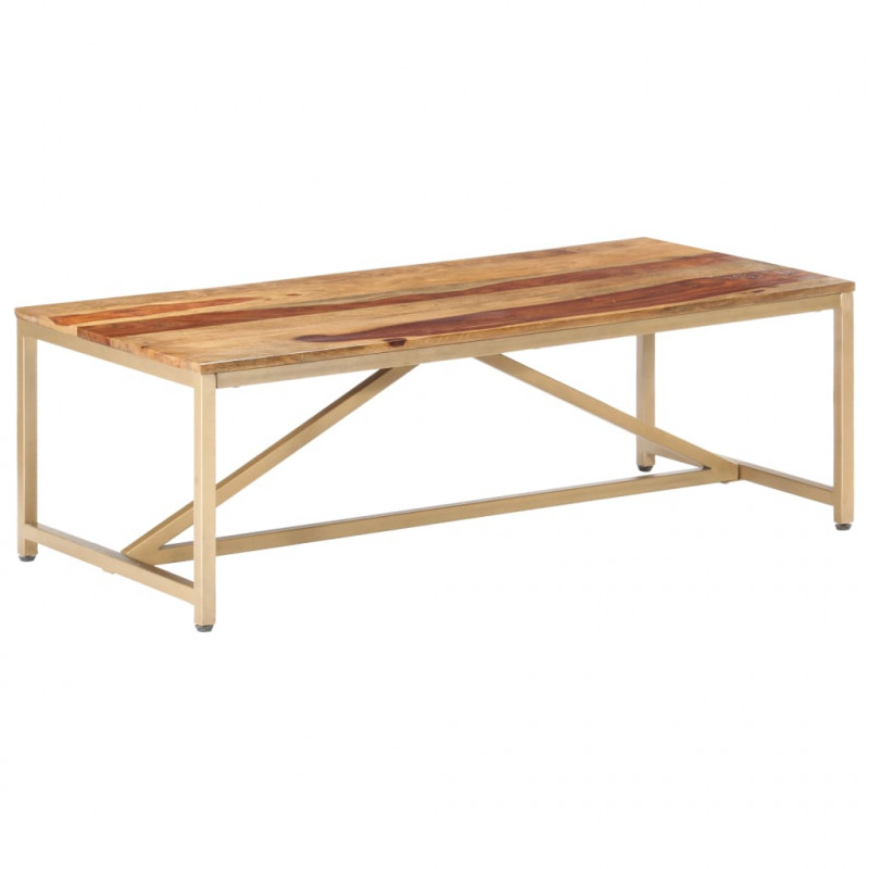 Stolik kawowy, 120x60x40 cm, lite drewno