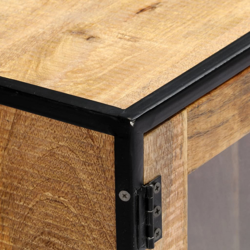 Szafka pod TV, 120 x 30 x 75 cm, lite drewno odzyskane