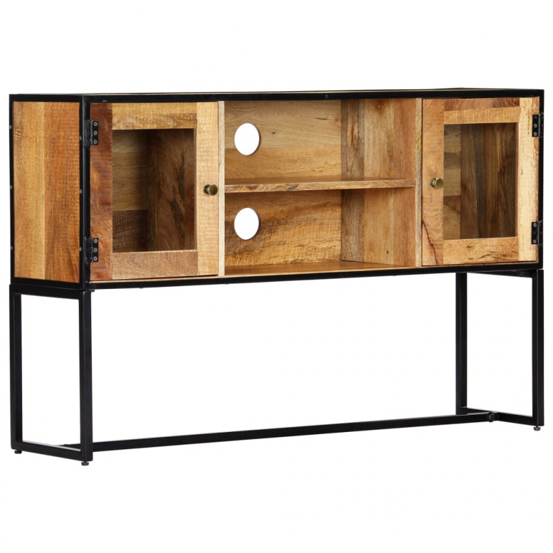 Szafka pod TV, 120 x 30 x 75 cm, lite drewno odzyskane