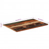 Prostokątny blat stołu 60x90 cm 25-27 mm, lite drewno z odzysku