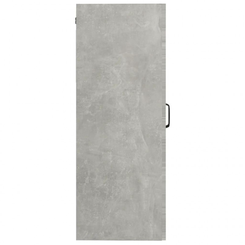 Szafka wisząca, szarość betonu, 69,5x34x90 cm