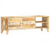 Szafka pod TV, 120x30x40 cm, lite drewno mango