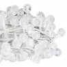 Lampki świąteczne, 20 m, 200 niebieskich diod LED, 8 funkcji
