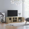 Szafka pod telewizor, dąb sonoma, 120x34x37 cm