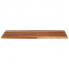 Blat stołu, 120x60x(2,5-2,7) cm, lite drewno akacjowe