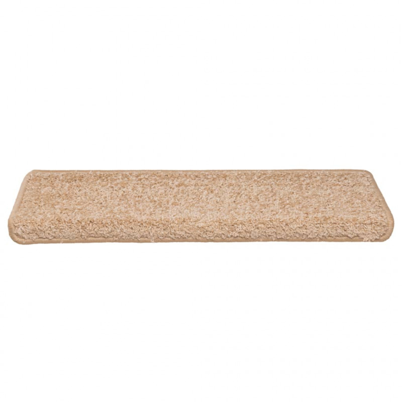 Nakładki na schody, 15 szt., 65x21x4 cm, złote