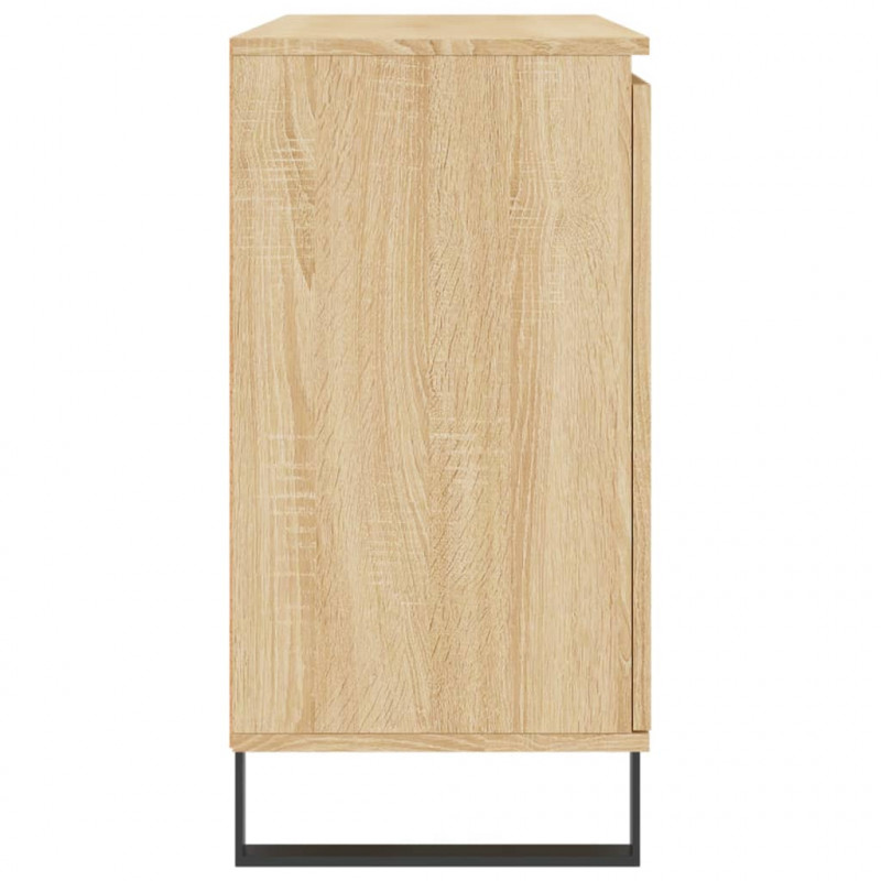 Szafka, dąb sonoma, 104x35x70 cm, materiał drewnopochodny