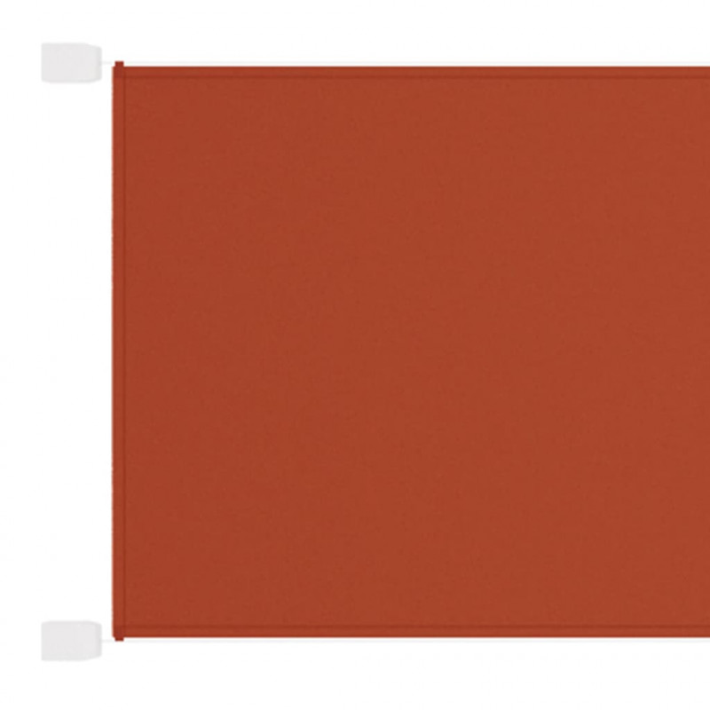 Markiza pionowa, terakota, 140x800 cm, tkanina Oxford