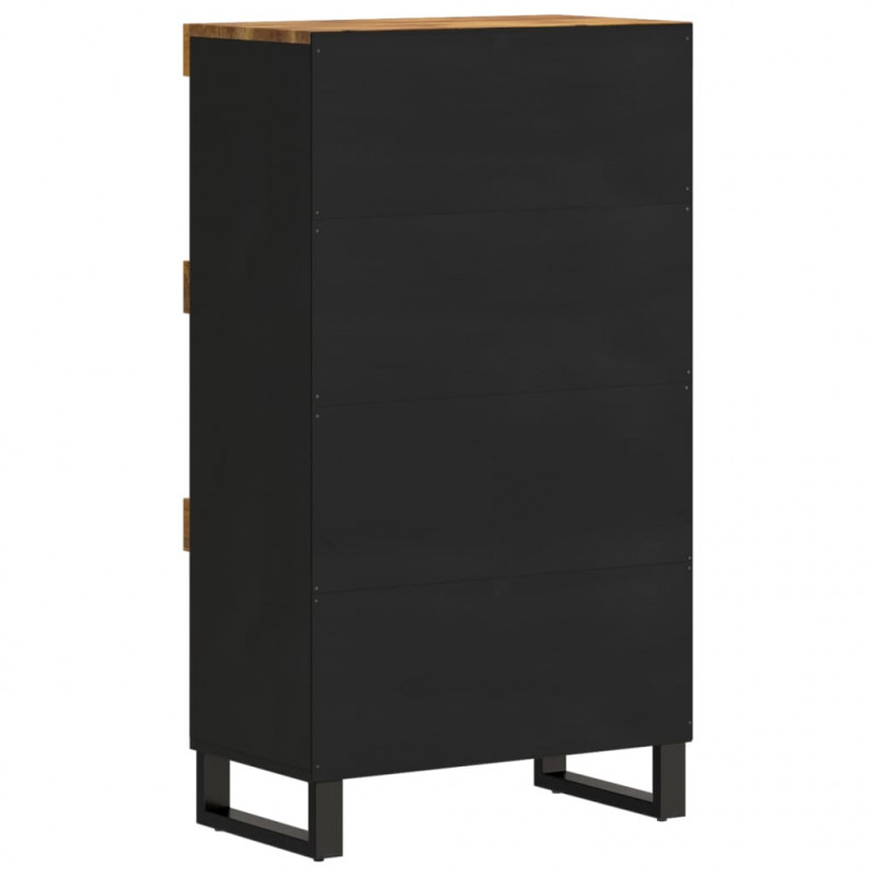 Szafka, 60x33x107 cm, lite drewno mango