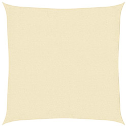 Żagiel ogrodowy HDPE kwadratowy 3,6x3,6 m Krem