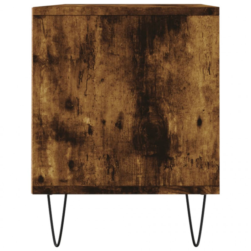 Szafka pod TV, przydymiony dąb, 100x34,5x44,5 cm