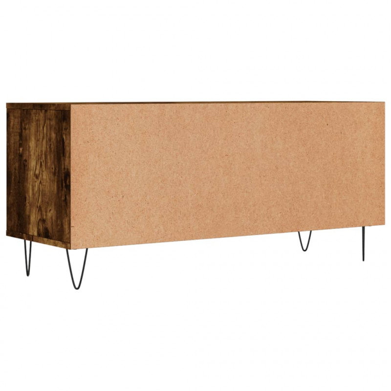 Szafka pod TV, przydymiony dąb, 100x34,5x44,5 cm
