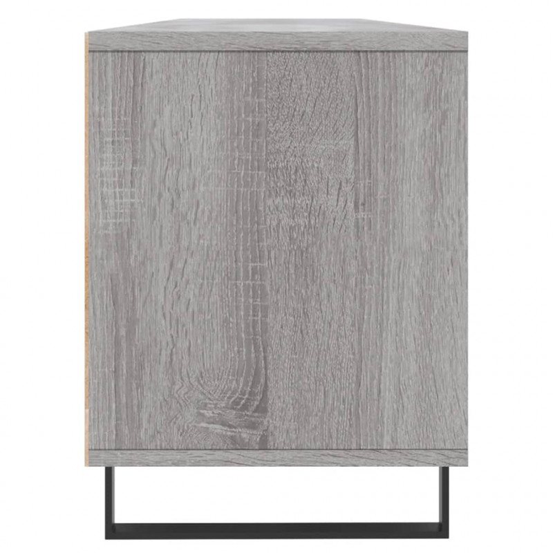 Szafka pod TV, szary dąb sonoma, 150x30x44,5 cm