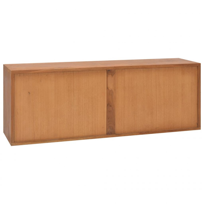 Szafka pod telewizor, 110x30x40 cm, lite drewno tekowe