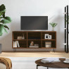 Szafka pod TV, brązowy dąb, 103,5x30x50 cm