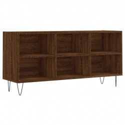 Szafka pod TV, brązowy dąb, 103,5x30x50 cm