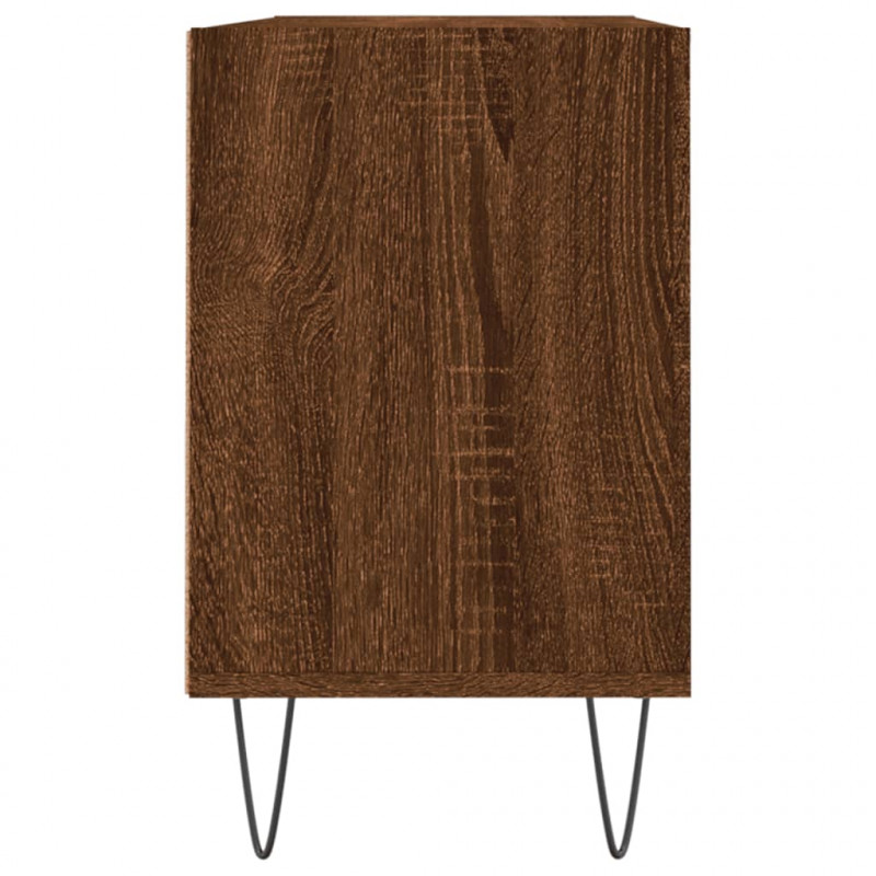 Szafka pod TV, brązowy dąb, 103,5x30x50 cm