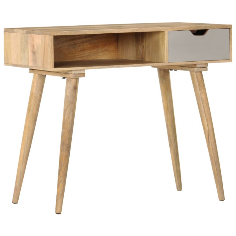 Stolik konsola, 89 x 44 x 76 cm, lite drewno mango