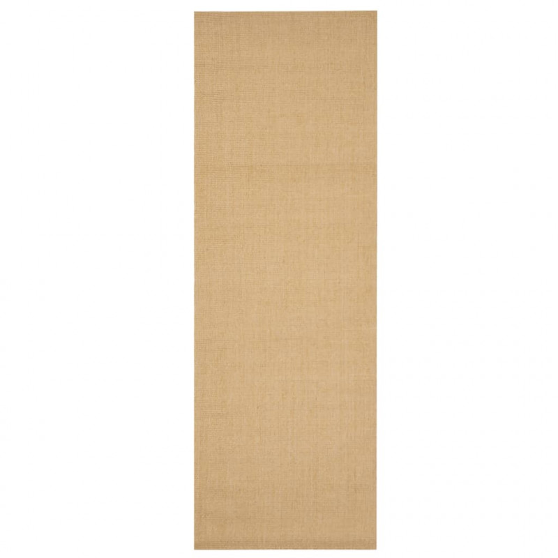 Dywanik, naturalny sizal, 66x200 cm