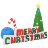 Dmuchana choinka i napis Merry Christmas, LED, 240x188 cm
