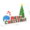 Dmuchana choinka i napis Merry Christmas, LED, 240x188 cm