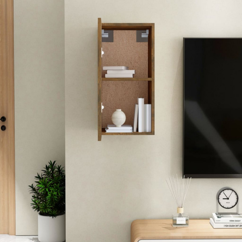 Szafka pod telewizor, przydymiony dąb, 30,5x30x60 cm