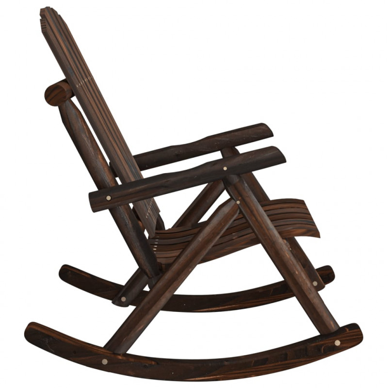 Bujane krzesło ogrodowe, 69x96x101 cm, drewno świerkowe