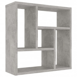 Półka ścienna, betonowa szarość, 45,1x16x45,1 cm