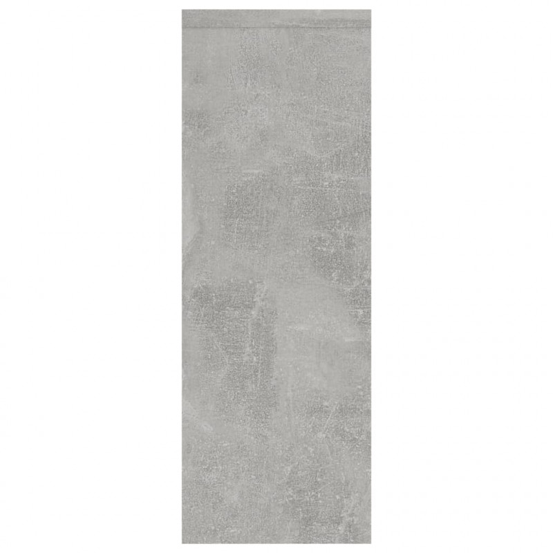Półka ścienna, betonowa szarość, 45,1x16x45,1 cm
