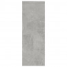 Półka ścienna, betonowa szarość, 45,1x16x45,1 cm