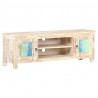 Szafka pod telewizor, 120x30x40 cm, surowe drewno akacjowe