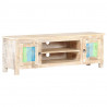 Szafka pod telewizor, 120x30x40 cm, surowe drewno akacjowe
