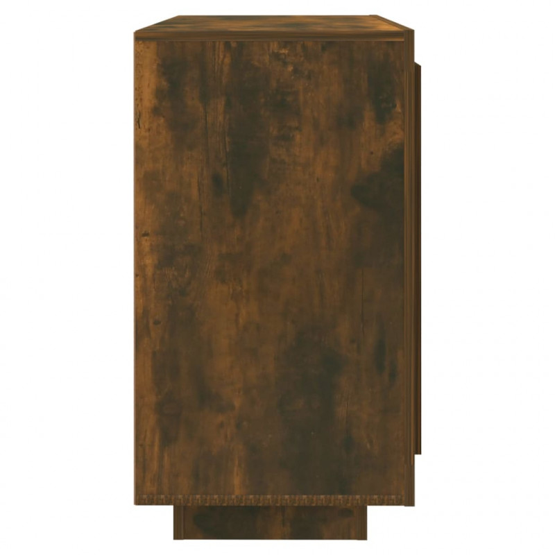 Szafka, przydymiony dąb, 80x40x75 cm, materiał drewnopochodny