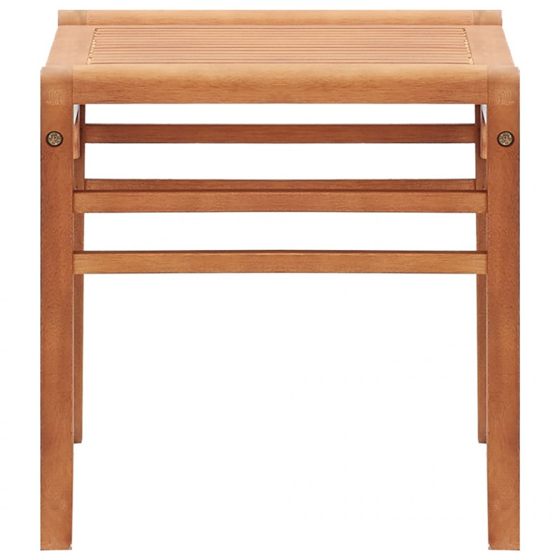 Ławka ogrodowa, 64 cm, lite drewno eukaliptusowe