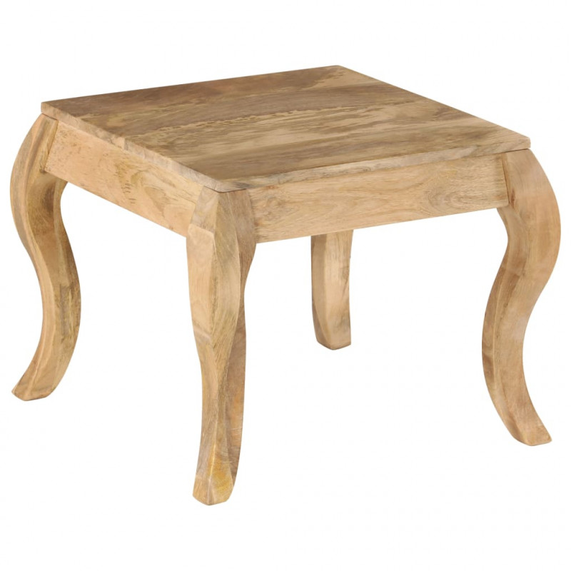 Stolik boczny z litego drewna mango, 45 x 45 x 40 cm