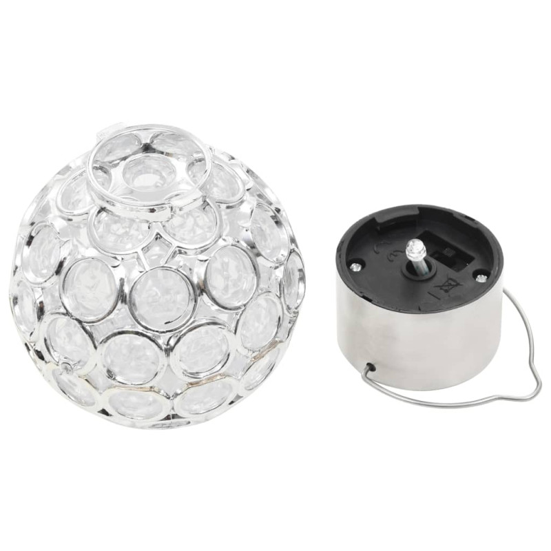 Wiszące lampy solarne, 8 szt., LED RGB