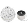 Wiszące lampy solarne, 8 szt., LED RGB