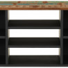 Szafka RTV, 100x33x46 cm, drewno i materiał drewnopochodny