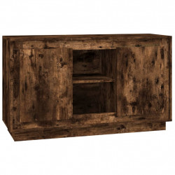 Szafka, przydymiony dąb, 102x35x60 cm, materiał drewnopochodny