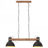 Industrialna lampa wisząca, 25 W, czarna, 109 cm, E27