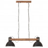 Industrialna lampa wisząca, 25 W, czarna, 109 cm, E27