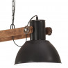 Industrialna lampa wisząca, 25 W, czarna, 109 cm, E27
