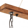 Industrialna lampa wisząca, 25 W, czarna, 109 cm, E27